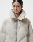 DW6-CELIA APRICA Piumino Bianco Crema 023 Woman