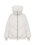 DW6-CELIA APRICA Piumino Bianco Crema 023 Woman