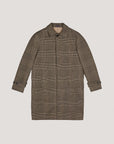UW4-4549 Cappotto Over Check Felpa Moro Man