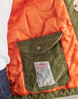 W6-BEDFORD Giacca Fireman Jungle Military Green Man