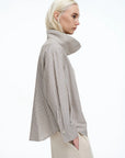 W6-C36 VIOLA Camicia Cammello