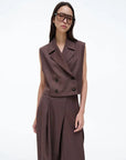 W6-Q83 ZINNIA Gilet Kasha