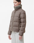 DW6-ENORA PRATO Piumino Cappuccino 208 Woman