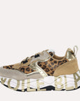 DS6-2E41 CLUB105 MESH Light Beige/Leopard Woman