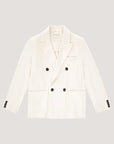 SD6-FD3822 Giacca Masculine Light Fleece Simply White