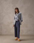 SD6-FD3986 Pantalone Flamed Effect Denim