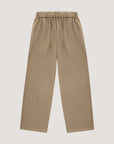 SD6-FD4020 Pantalone Wide Leg Gabardina Oliva