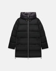 DW5-FLOOR Piumino Lungo Tricotech Black Woman