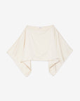 S6-DT9198 Coprispalle Kimono in Viscosa Latte
