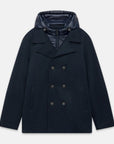 UW6-GRAVITY Caban Tricotech Navy Man