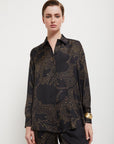 W5-DC5180 Camicia Over Nero