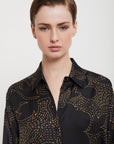W5-DC5180 Camicia Over Nero