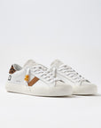 DS6-HILL LOW CALF Sneakers White/Leopard Woman