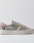 DS5-HILL LOW GLITTER Sneakers Platinum Woman