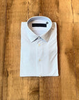 UW3-254 Camicia Oxford Jaquard Open WeekEnd Bianco Man