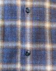 W3-RKUN5W Camicia Regular Quadri Blu Man