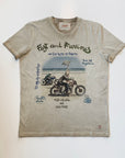 S4-PHOTOS T-Shirt Print43 Brown Man