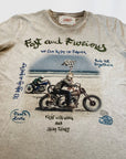 S4-PHOTOS T-Shirt Print43 Brown Man
