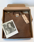 UW4-REBEL Maglia JAMES DEAN Gircollo Tabacco Man
