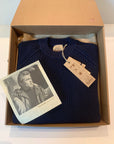 UW4-REBEL Maglia JAMES DEAN Gircollo Blu Notte Man