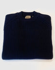 UW4-REBEL Maglia JAMES DEAN Gircollo Blu Notte Man