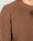 UW4-REBEL Maglia JAMES DEAN Gircollo Tabacco Man