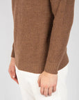 UW4-REBEL Maglia JAMES DEAN Gircollo Tabacco Man