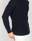 UW4-REBEL Maglia JAMES DEAN Gircollo Blu Notte Man