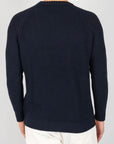 UW4-REBEL Maglia JAMES DEAN Gircollo Blu Notte Man