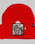 Berretto Beanie Tiger Red Unisex