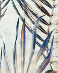 S5-616 Camicia Lino Fantasia White/Green Man
