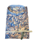 S5-3730 Camicia Coreana Fantasia Beige/Bluette Man