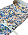 S5-3730 Camicia Coreana Fantasia Beige/Bluette Man