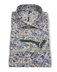 S5-3754 Camicia Cotone Fantasia Multicolor Man