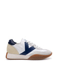 US5-9313 Sneaker White/Navy Man