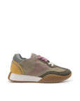 DS5-9757 Sneaker Khaky/Purple/Yellow Woman