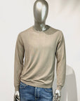 S5-0303 Maglia Girocollo Rasato Tortora Man