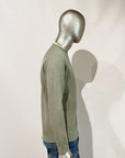 S5-2125 Maglia Girocollo Cotone Salvia Man