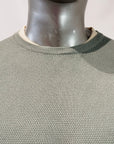 S5-2125 Maglia Girocollo Cotone Salvia Man
