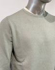 S5-2125 Maglia Girocollo Cotone Salvia Man
