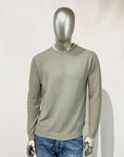 S5-2125 Maglia Girocollo Cotone Salvia Man