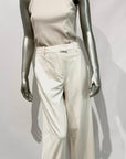 SD5-3418 Pantalone Masculine Satin Linen 813 Premium Woman