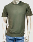 S5-0307 T-Shirt Manica Corta Crepe Militare Man