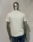 S5-0307 T-Shirt Manica Corta Crepe Panna Man
