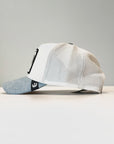 Cappello Denim ROOSTER FAN COCK WHI