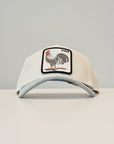 Cappello Denim ROOSTER FAN COCK WHI