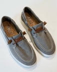 S5-GEORGE 50100 Mocassino Canvas Smoke Man