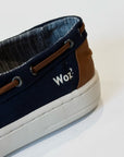 S5-GEORGE 50100 Mocassino Canvas Navy Man