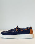 S5-GEORGE 50100 Mocassino Canvas Navy Man