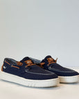 S5-GEORGE 50100 Mocassino Canvas Navy Man